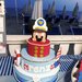 Torta scenografica Gomma crepla Topolino Marinaio