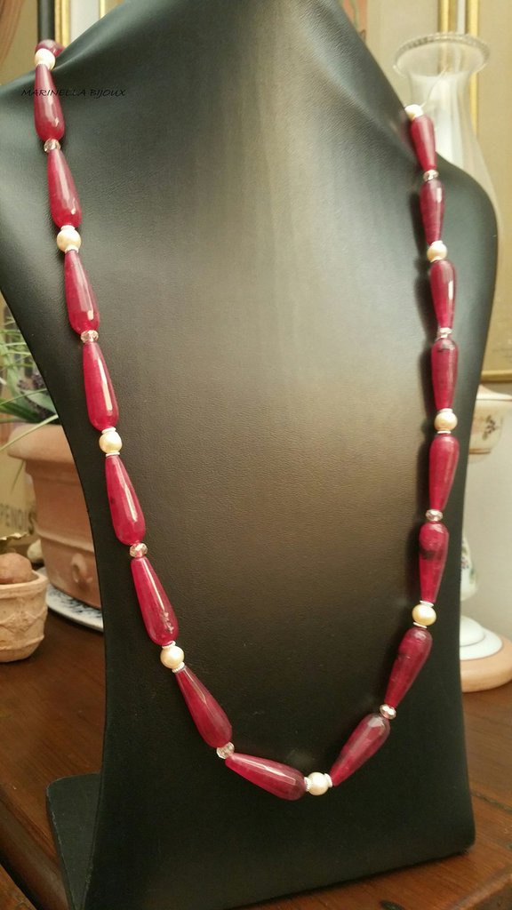 Pietre Dure Radice Di Zaffiro Rondelle Sfaccettate 12x8 Mm 1 Filo Lungo - Foto 7