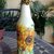 BOTTIGLIA DECORATA CON DECOUPAGE N.2...🍶🍾