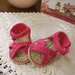 Sandaletti neonato con incrocio. taglia 0-3 mesi