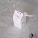 Portaconfetti compleanno unicorno milk box bimba