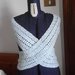  gilet bolero maxi sciarpa maglia incrociata