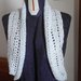  gilet bolero maxi sciarpa maglia incrociata