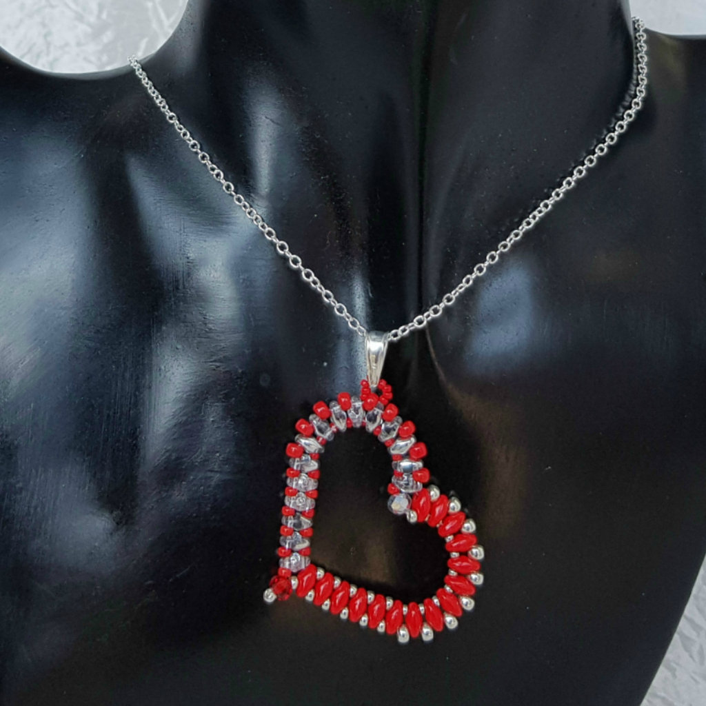 Collana con ciondolo a forma di cuore per zia e zia, Acciaio inossidabile