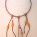 dreamcatcher avorio con perline personalizzabile