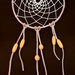 dreamcatcher avorio con perline personalizzabile