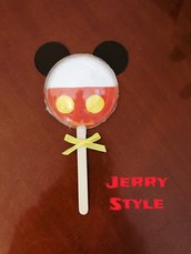 Lollipop topolino bomboniera porta confetti porta caramelle