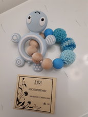 Dentaruolo con tartaruga celeste Dentaruolo con tartaruga celeste