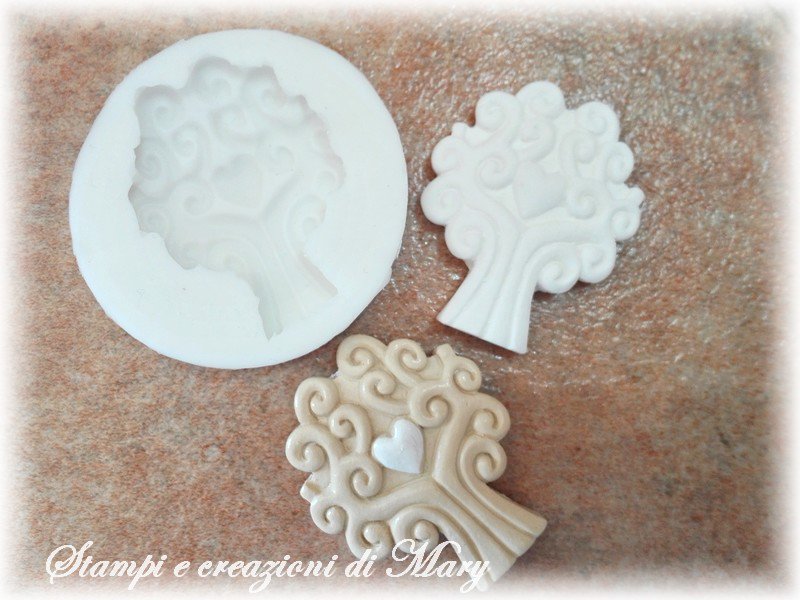 Stampo In Silicone Per Resina Epossidica Albero Della Vita – 27,9 Cm A Forma Di Cuore Con Uccelli, Per Decorazioni Da Parete Fai Da Te