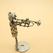 suonatore tromba fantasy scultura scultura acciaio regalo regalo natale band rock trombettista suonatore tromba trombetta tromba  Art metal