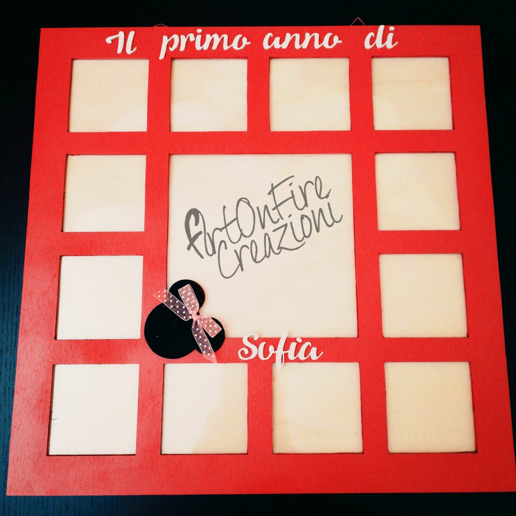 CustomGiftsNow Cornice In Legno Incisa 'Nonna' - To The World You're One Person But To Us You Are The World