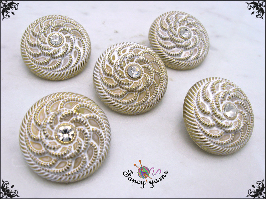 PH PandaHall 14pz 7 Stile Bottoni Smaltati Colorati Retrò Con - Foto 9