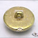 5 bottoni gioiello mm.20,colore oro sbiancato, con strass centrale, attaccatura con gambo 
