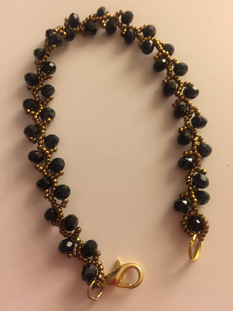Bracciale Onice & Perline naturali - Gioielli - Bracciali e cavigli... | su