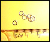 50 Anellini (jump ring) 4mm 