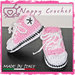 SCARPINE DA CULLA SPORTIVE BIMBA MODELLO SNEAKERS STILE CONVERSE ALL STAR ROSA