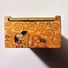 Gustav Klimt portagioie portapenne handmade 