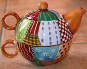 Tazza tè con infusore - Stile PatchWork