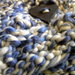 Valentine Blue - Scaldacollo di lana grossa-