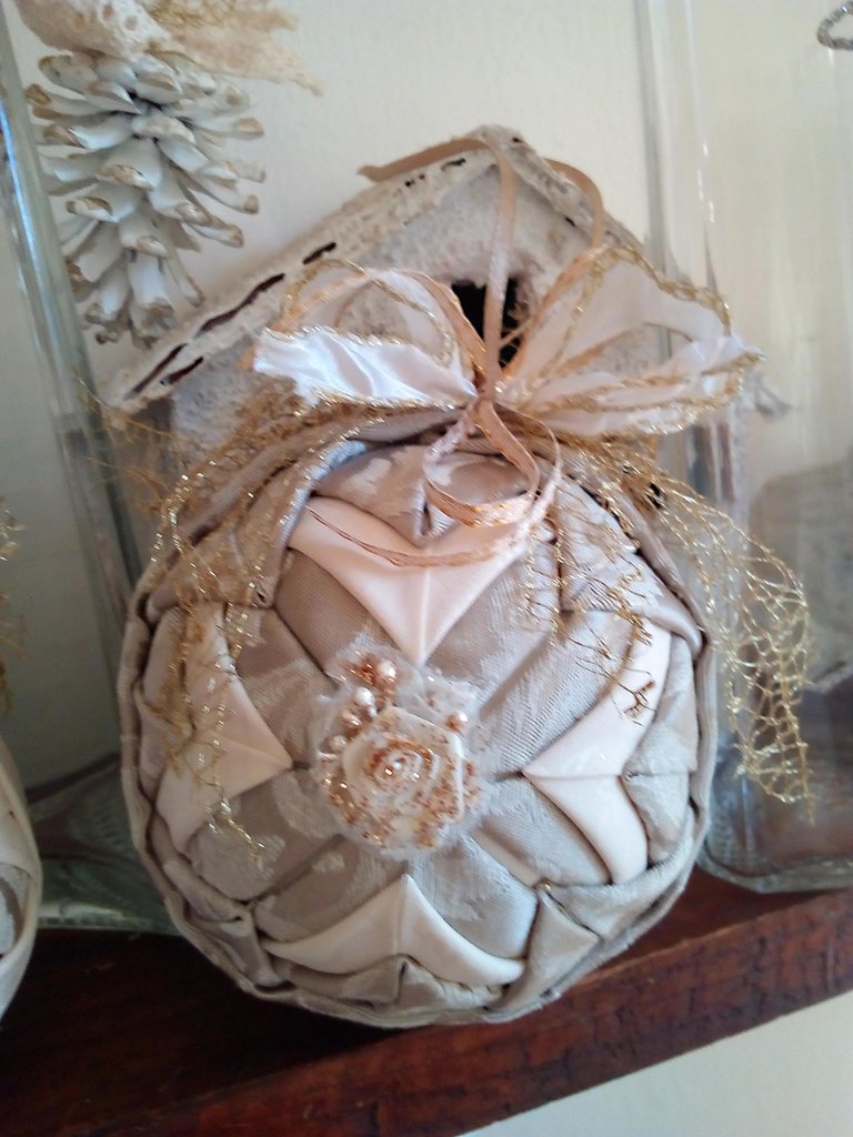 PALLINE NATALE SHABBY CHIC - Feste - Natale - di Le idee di Daniela