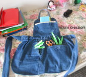                                                            Grembiale jeans mille usi