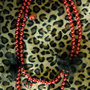 collana charms coccinelle in fimo e tulle