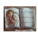 Stampo libro vangelo Sacra Famiglia in gomma siliconica da colata