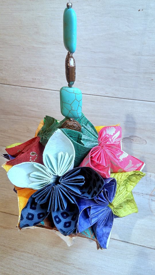 Kusudama, ornamento porta fortuna Per la casa e per te Decorare