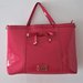 Borsa vintage fuxia  - borsa a tracolla vernice - shopping bag