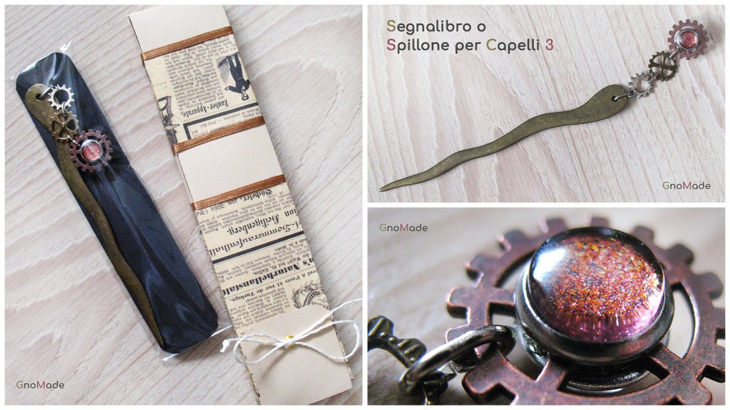 NBEADS 10 Set Per Segnalibri Fai-da-te Con Cabochon In Vetro Trasparente E Base In Lega – Ciondoli Per Gioielli E Artigianato - 4