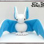 Pupazzo Sognastrello Bianco Azzurro - Fanta Pets by Nixie Creations