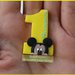 20 Calamite bomboniere Mickey Mouse "Topolino", primo compleanno