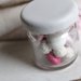 boccettine porta confetti con bomboniera in fimo bimbo coniglietto