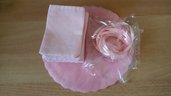Inserzione riservata per jessydf1981 n.10 sacchettini tela aida rosa