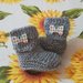 Stivaletti  scarpine crochet neonato bebè 