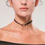 Choker acchiappasogni dreamcatcher collarino piume portafortuna 