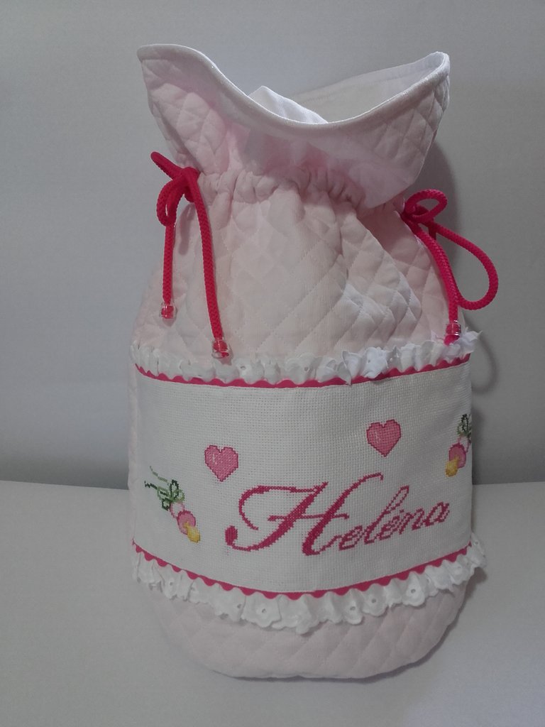 minimutz Sacca da palestra con nome, motivo fenicottero, rosa e nero, personalizzata e stampata, borsa sportiva per bambini e bambine, Colore: rosa