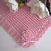 Copertina neonata uncinetto lana rosa fatta a mano idea regalo corredino nascita battesimo cerimonia  