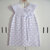 Vestito vestitino neonata uncinetto bianco battesimo cerimonia corredino nascita fatto a mano cotone dress handmade crochet