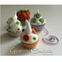 Segnaposto mini cupcake Halloween