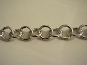 catena anelli argento mm 10