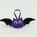 Lello il pipistrello per Halloween, 4 cm x 13 cm