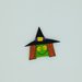 La strega di Halloween, 7 cm x 8 cm