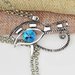 Collana ciondolo OCCHIO DI HORUS amuleto protezione regalo egizi gioielli 