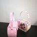 Scatolina borsa borsetta borsette segnaposto porta confetti compleanno caramelle feste nascita battesimo shimmer and shine Masha e orso 