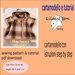 cartamodello mantellina invernale con cappuccio in pdf anni 2 a 6