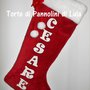 Calza natale - personalizzata con nome - idea regalo originale - Befana - Epifania natalizia