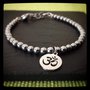 Bracciale ematite Om