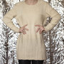 maglione in lana merinos fatto a mano unico- UnicOrn
