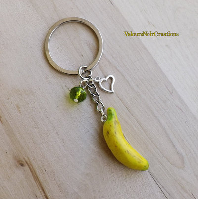 Portachiavi In Pelle Morbido A Forma Di Frutta - Ciondolo Per Borse E Chiavi - Antistress Limone, Pesca O Ciliegia (Scegli Il Tuo Preferito!)